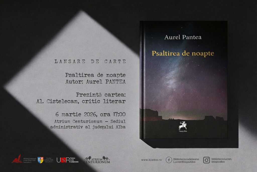 3.17 Lansari Si Prezentari De Carte Aurel PANTEA 6 Martie 2026 1024x683