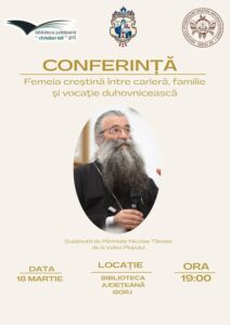 CONFERINȚĂ LA TÂRGU JIU