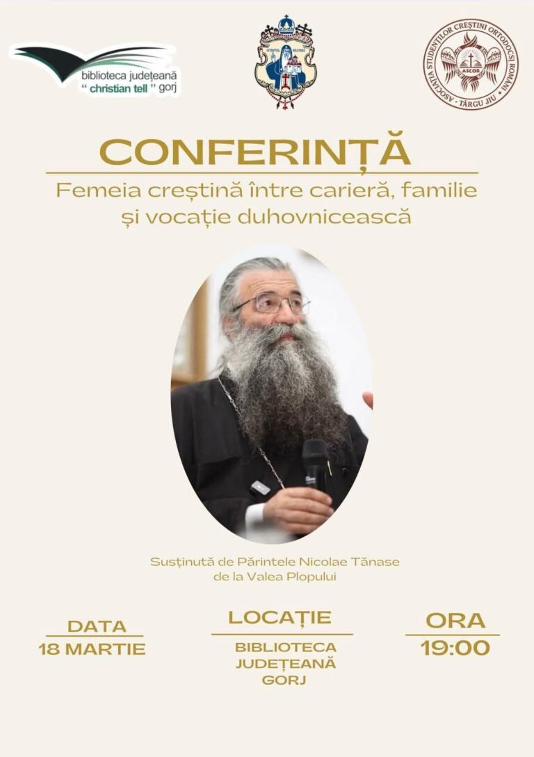 ACASA CONFERINȚĂ LA TÂRGU JIU