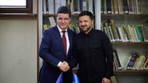 VIZITA LA BUCUREȘTI A PREȘEDINTELUI UCRAINEAN ZELENSKY