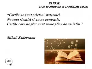ACASA ZIUA CĂRȚILOR VECHI